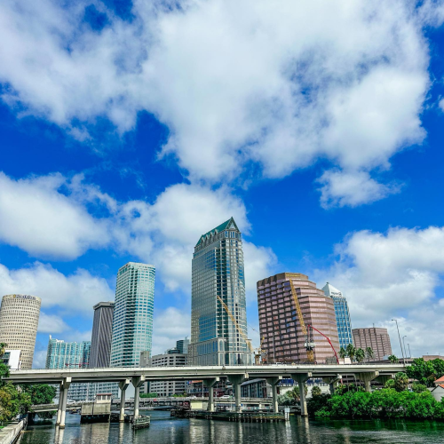 Copy of Orange White Monochrome Agency Profile Poster